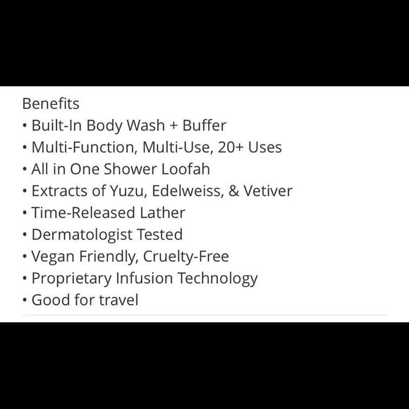 SPONGELLE Men's Super Buffer Verbena NEW - Picture 4 of 10